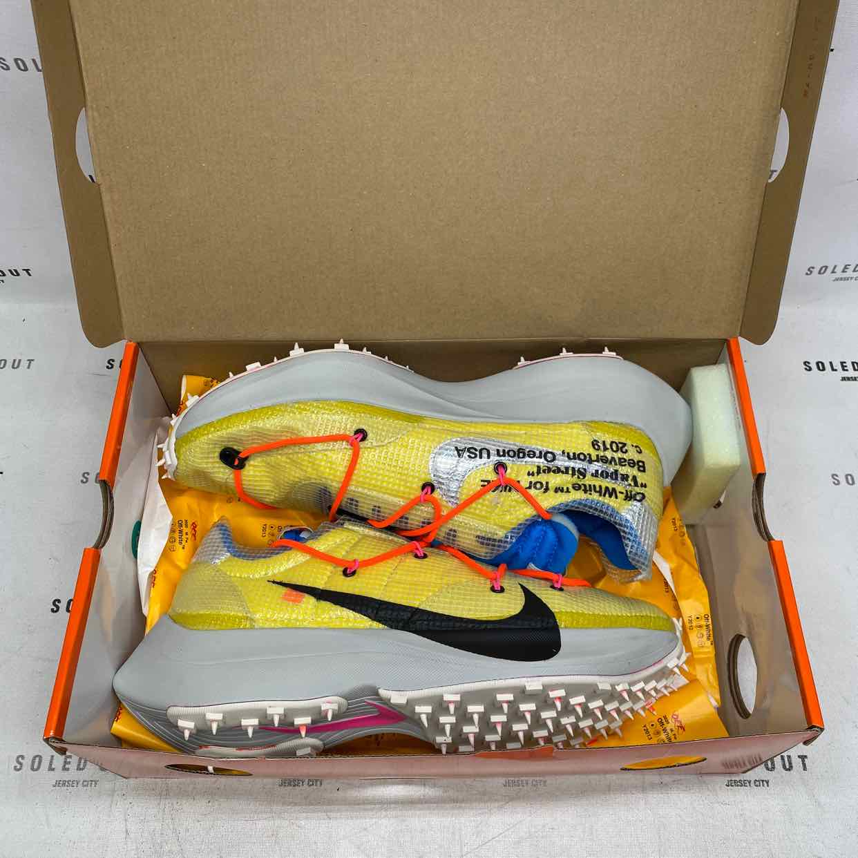 Nike (W) Vapor Street / OW "Tour Yellow" 2019 New Size 13.5W