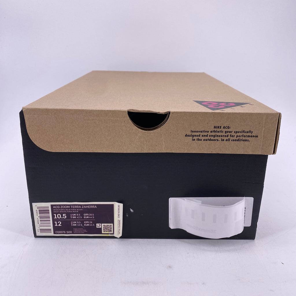 Nike ACG Zoom Terra Zaherra "Space Purple" 2019 New Size 10.5