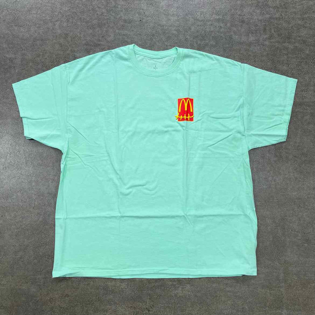 Travis Scott T-Shirt "SERIES IV" Teal New Size XL