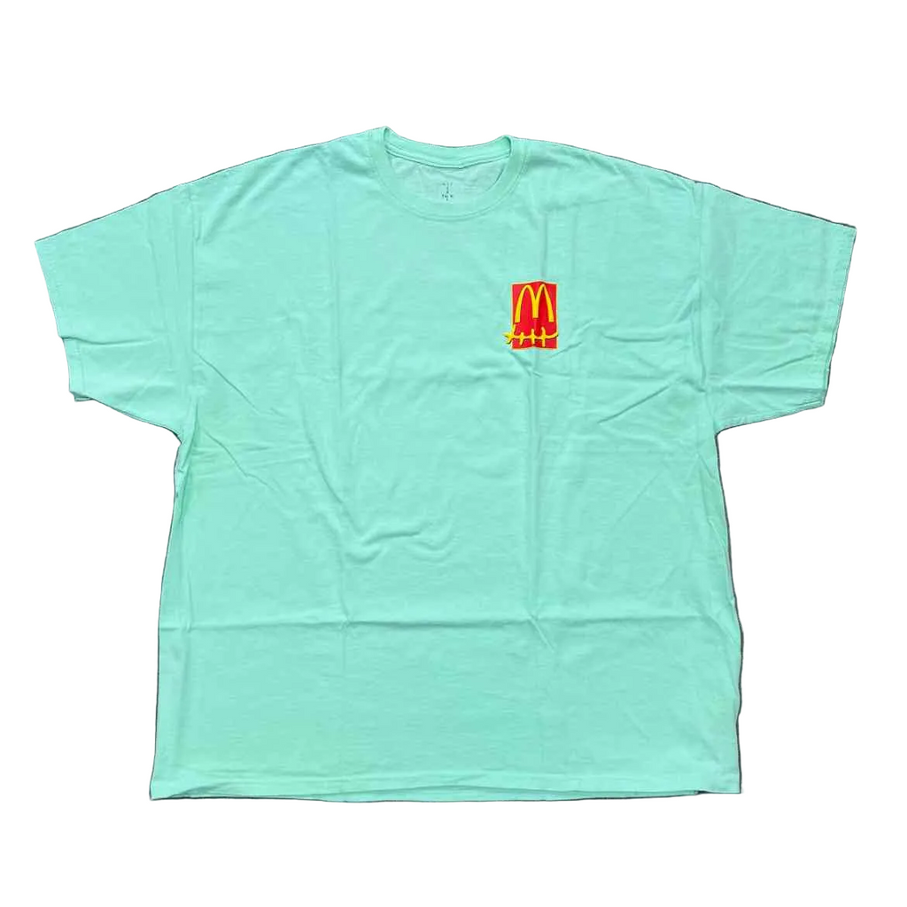 Travis Scott T-Shirt "SERIES IV" Teal New Size XL