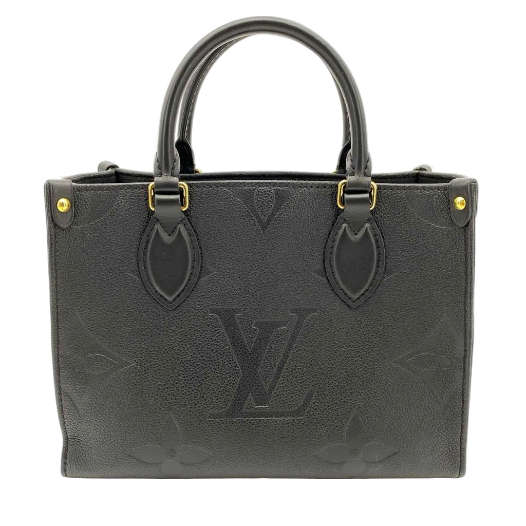 Louis Vuitton Shoulder Bag "ONTHEGO MM" Used Black