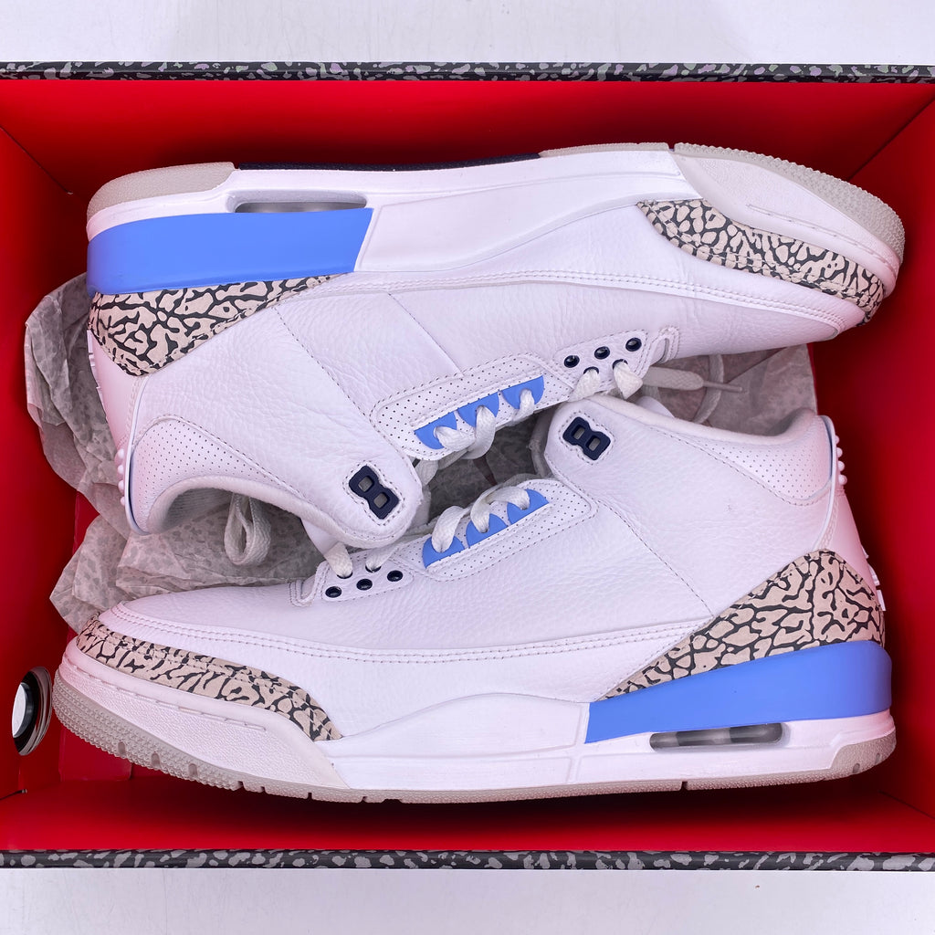 Air Jordan 3 Retro "Unc" 2020 Used Size 12