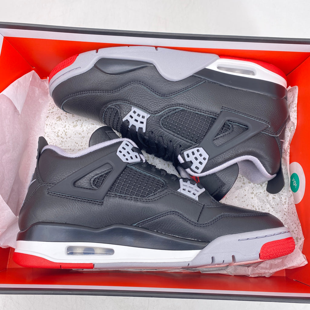 Air Jordan 4 Retro "Bred Reimagined" 2024 New (Cond) Size 9.5