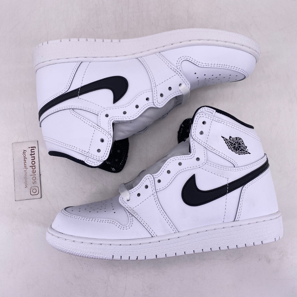 Air Jordan (GS) 1 Retro High OG "Ying Yang White" 2016 New Size 6Y