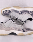 Air Jordan (GS) 11 Retro Low "Snake Light Bone" 2019 New Size 7Y