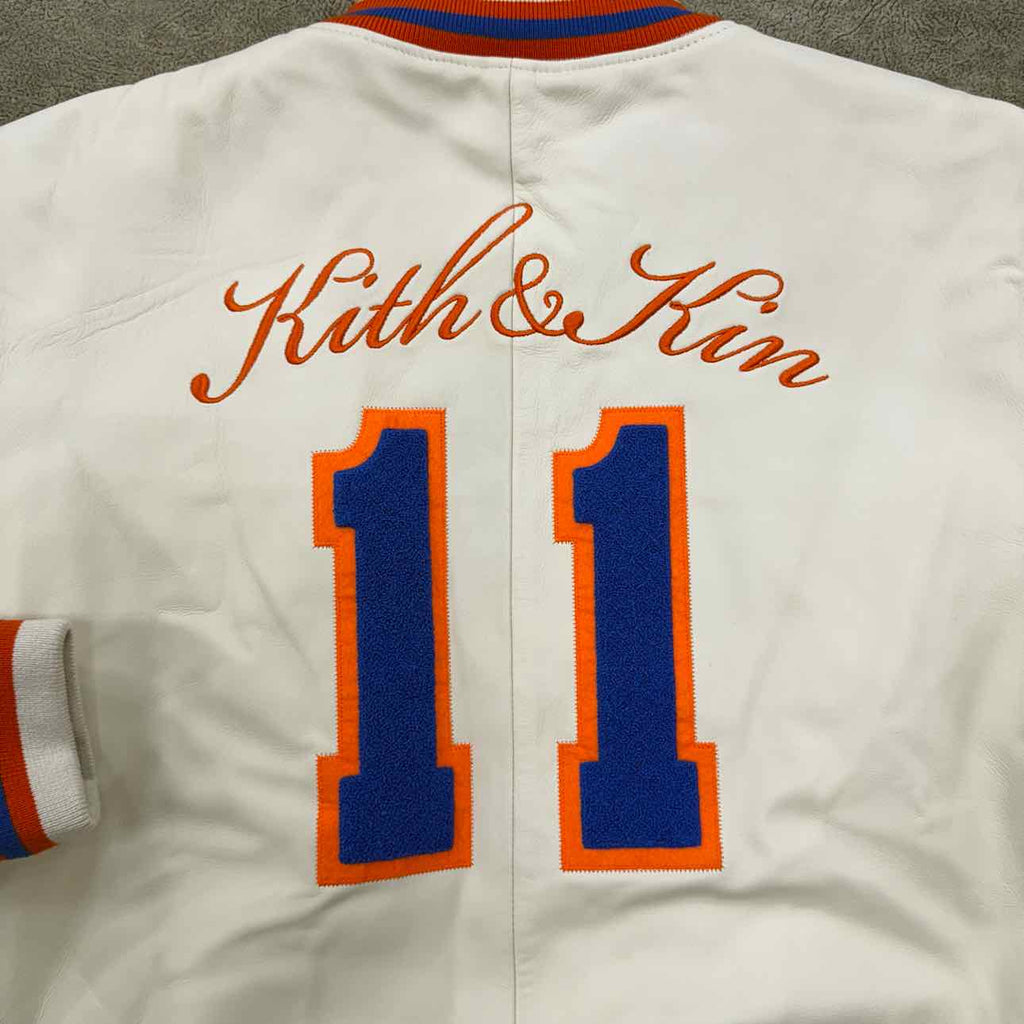 Kith Jacket "KNICKS" White Used Size XL