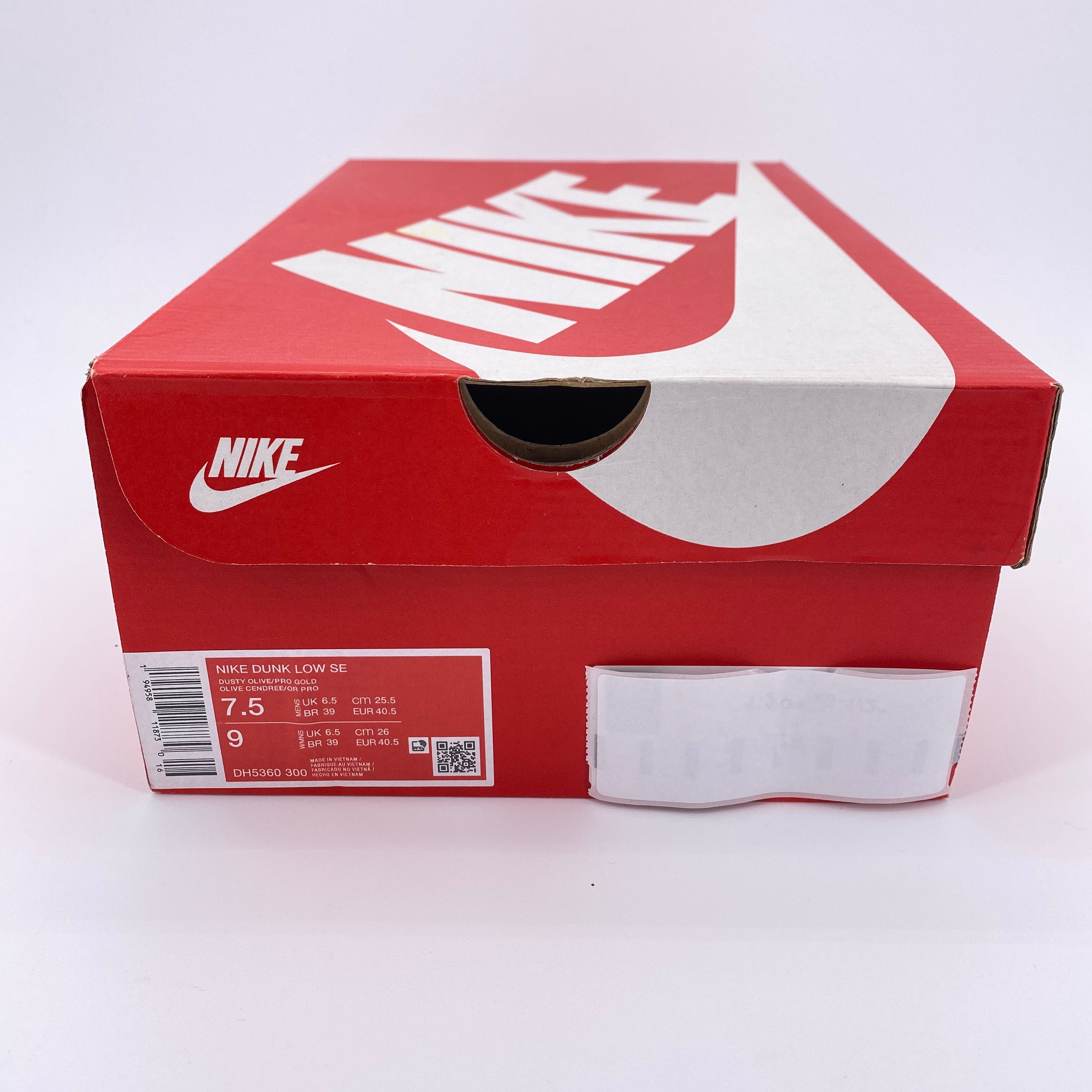 Nike Dunk Low SE "Dusty Olive" 2023 New Size 7.5