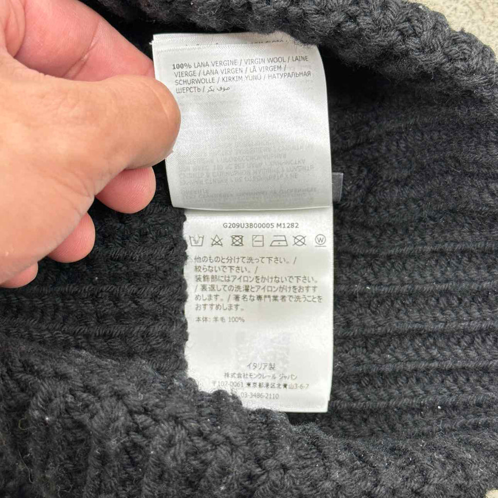 Moncler Beanie "FRAGMENT" Used Black Size OS