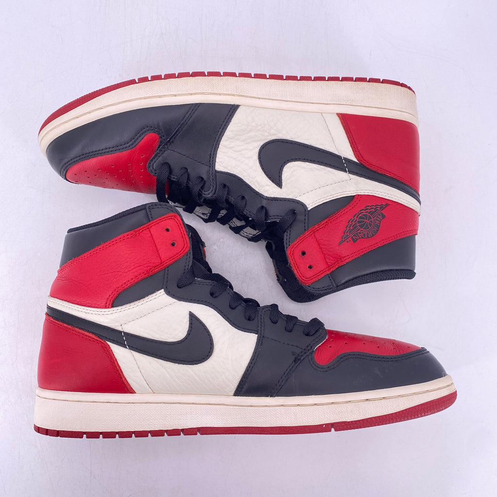 Air Jordan 1 Retro High OG "Bred Toe" 2018 Used Size 12
