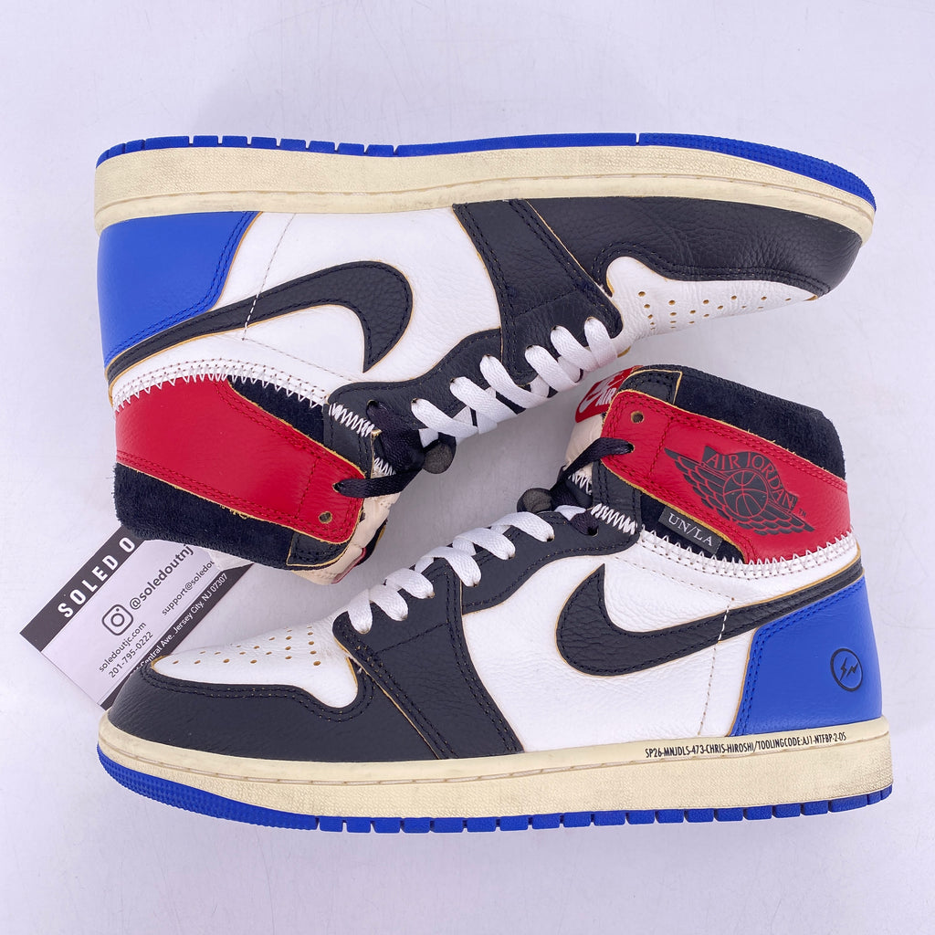 Air Jordan 1 Retro High "Union Fragment Sport Royal" 2026 Used Size 8.5