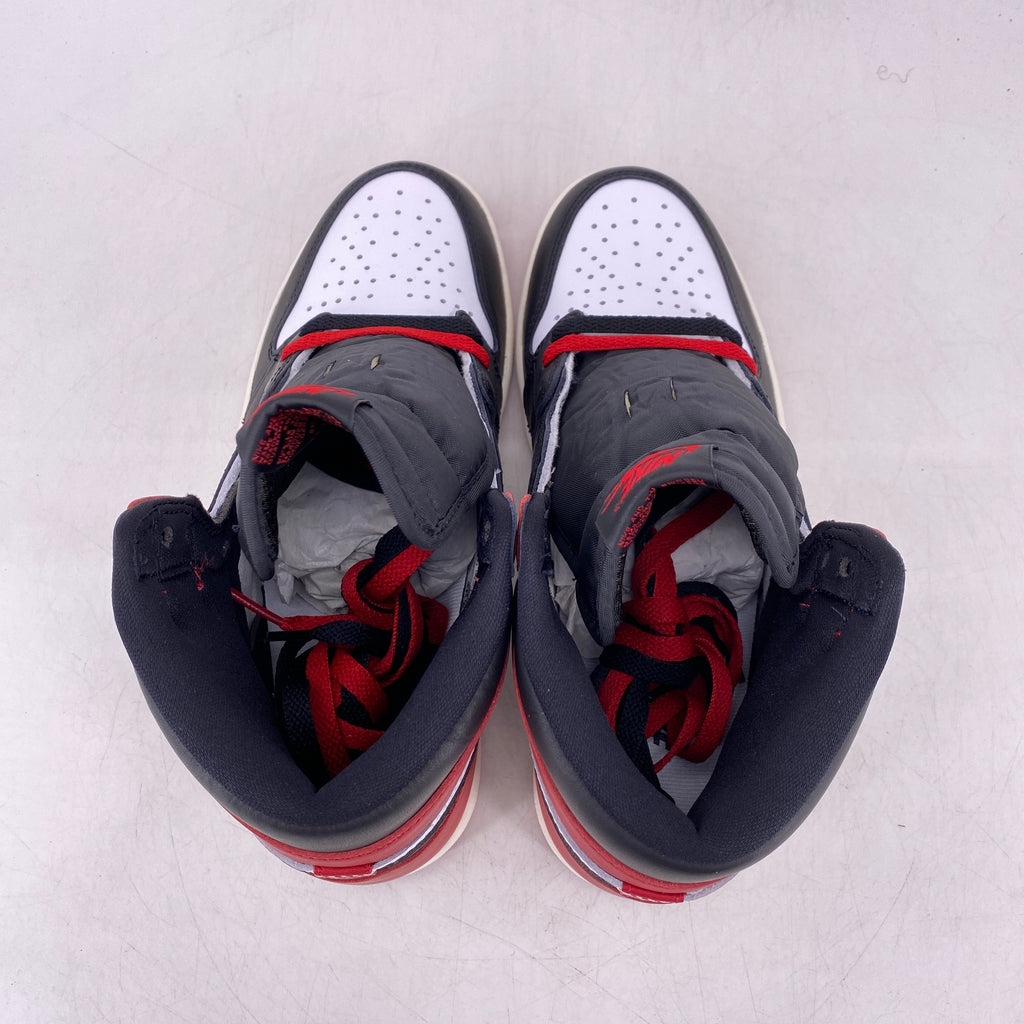 Air Jordan 1 Retro High OG "Black Toe Reimagined" 2025 New Size 8