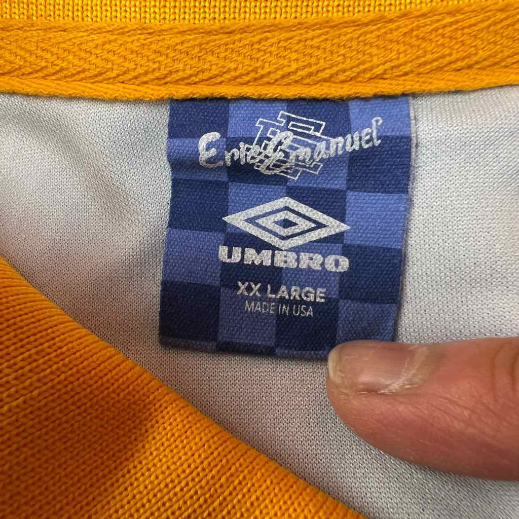 Eric Emanuel Jersey "EE X UMBRO" Blue Used Size 2XL