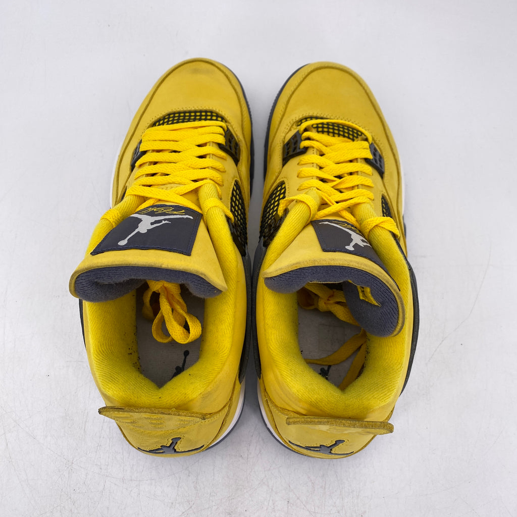 Air Jordan 4 Retro "Lightning" 2021 Used Size 11.5