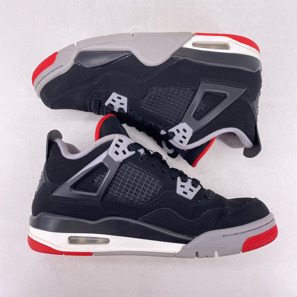 Air Jordan (GS) 4 Retro "Bred" 2019 Used Size 6Y
