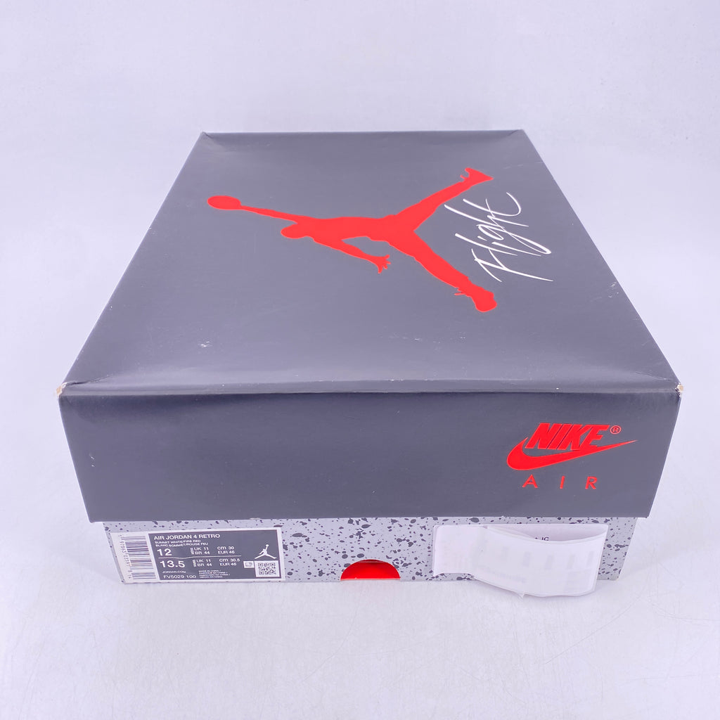 Air Jordan 4 Retro "White Cement" 2025 New Size 12