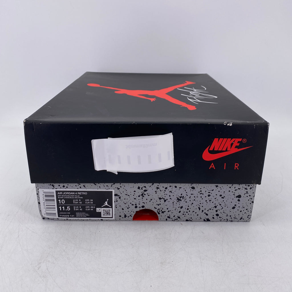 Air Jordan 4 Retro "Military Blue" 2024 Used Size 10