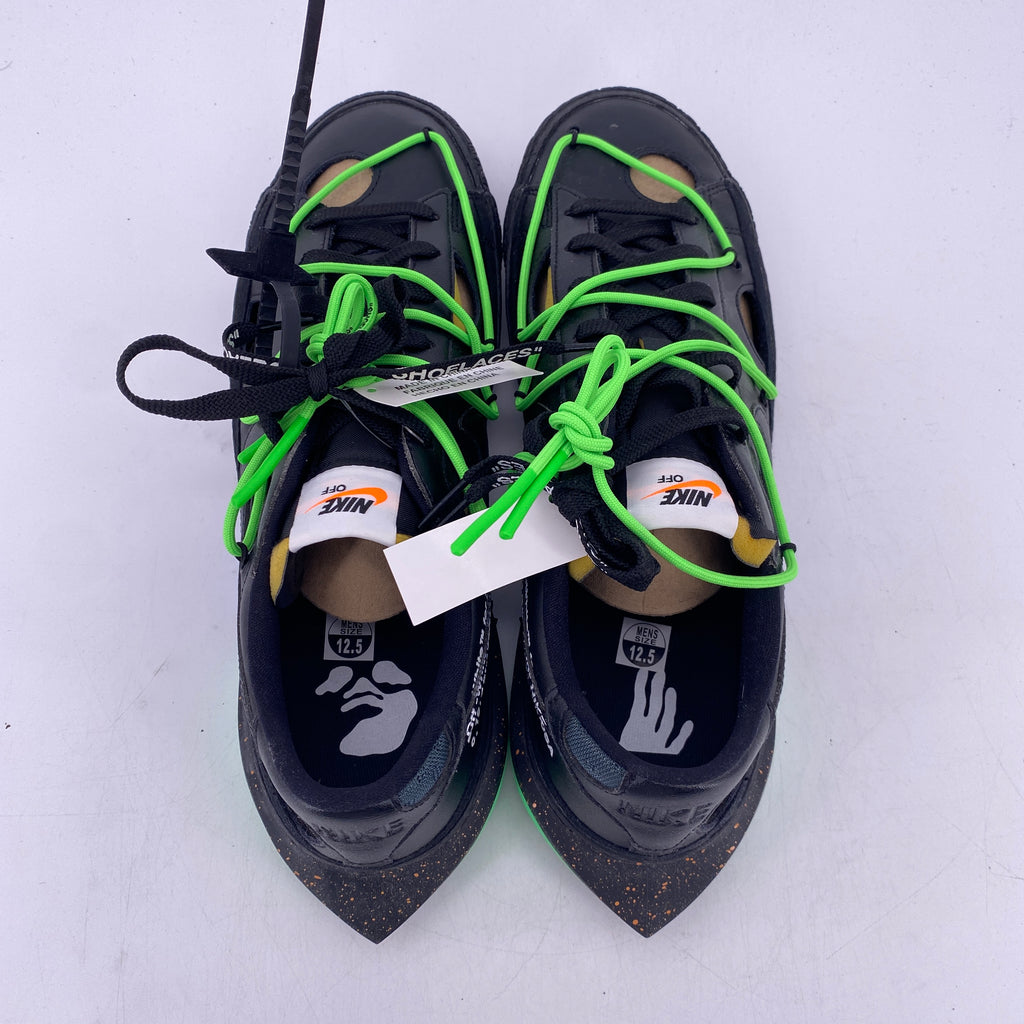 Nike Blazer Low / OW "Electro Green" 2022 New Size 12.5
