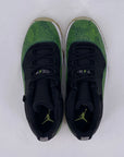 Air Jordan 11 Retro Low "Green Snakeskin" 2014 Used Size 10