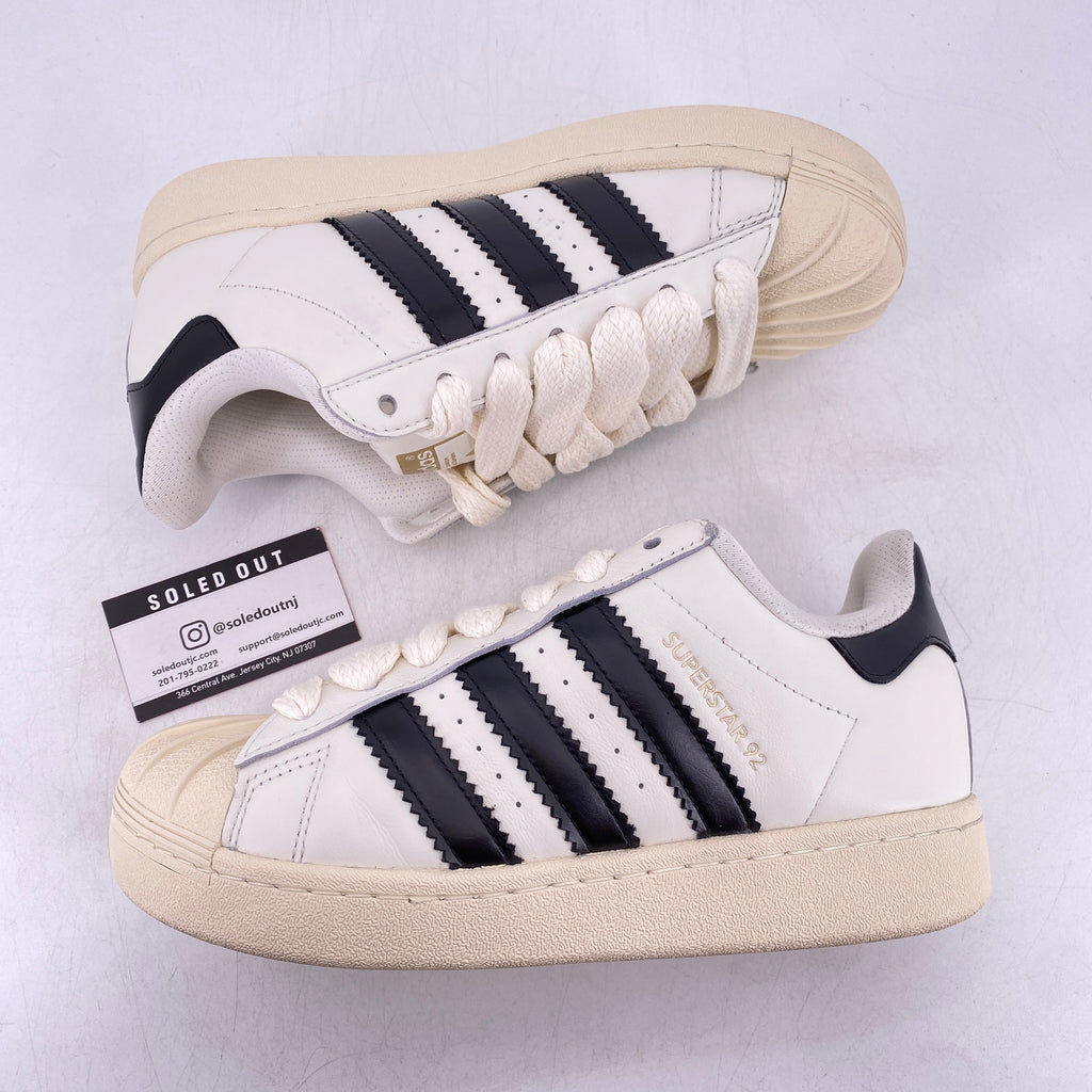 Adidas Superstar 92 "Pharrell White Black" 2025 Used Size 8