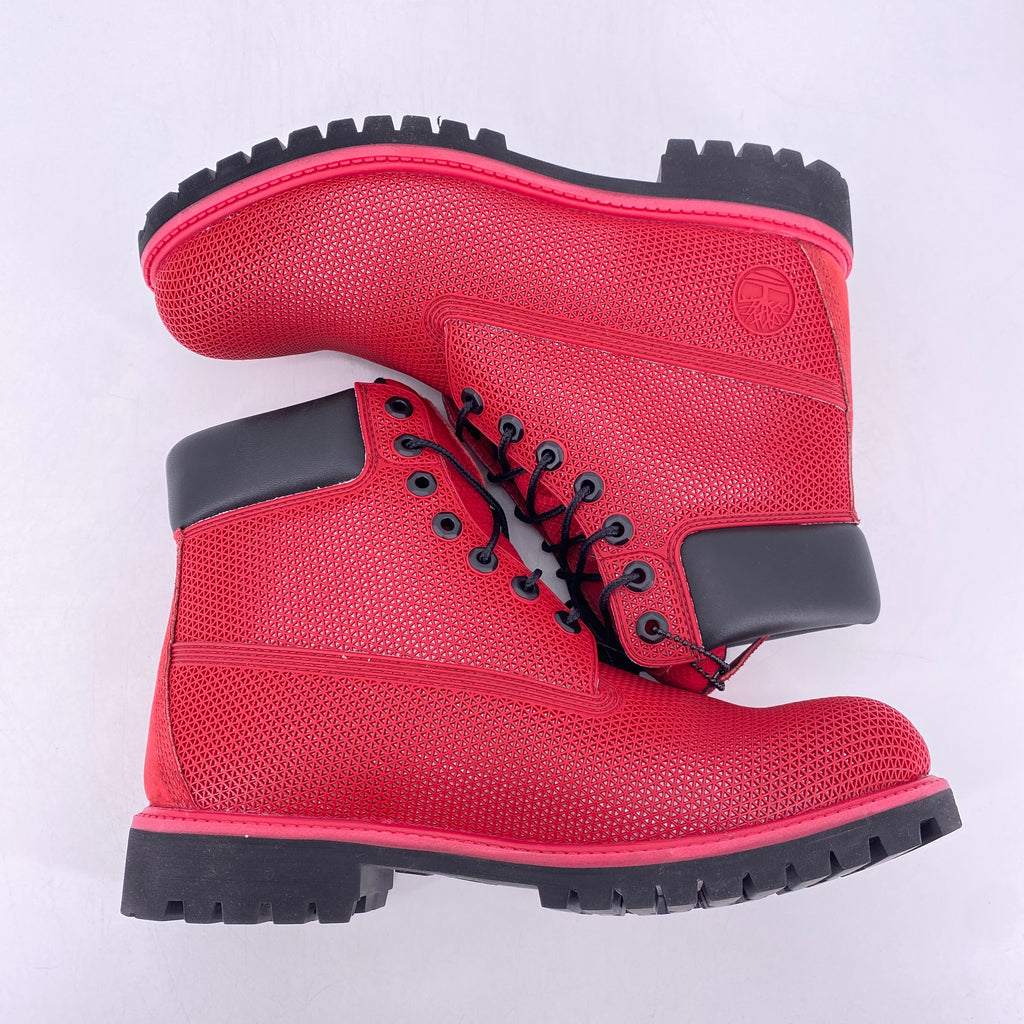 Timberland 6 Inch Boot "Exo Web Tech Red"  New Size 10