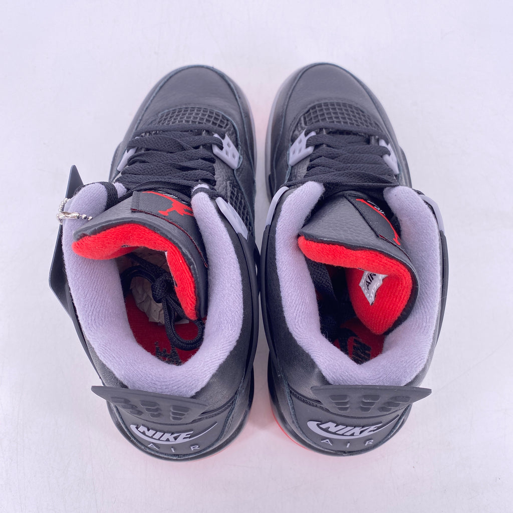 Air Jordan (GS) 4 Retro "BRED REIMAGINED" 2024 New Size 6Y