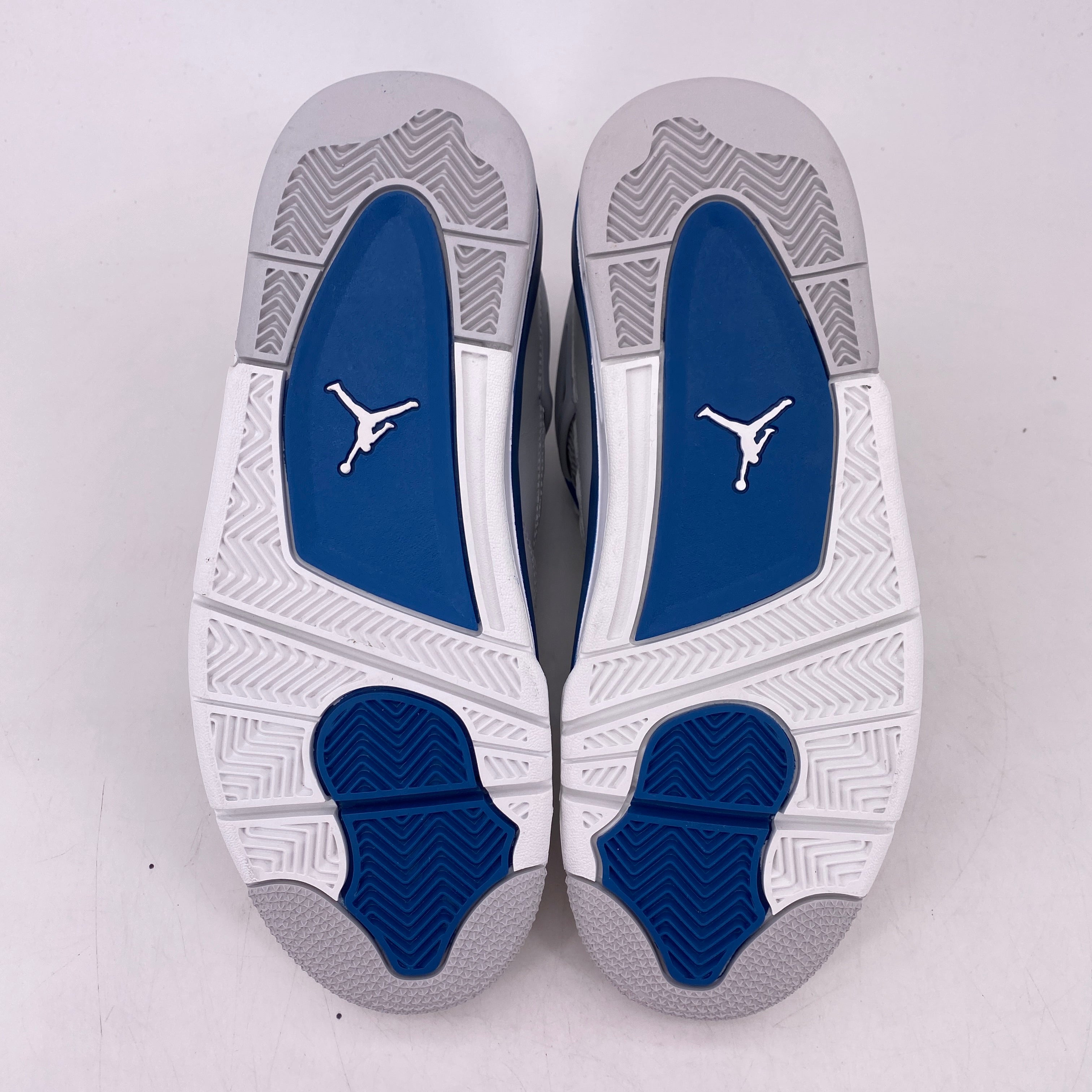 Air Jordan (GS) 4 Retro &quot;Military Blue&quot; 2024 New Size 7Y