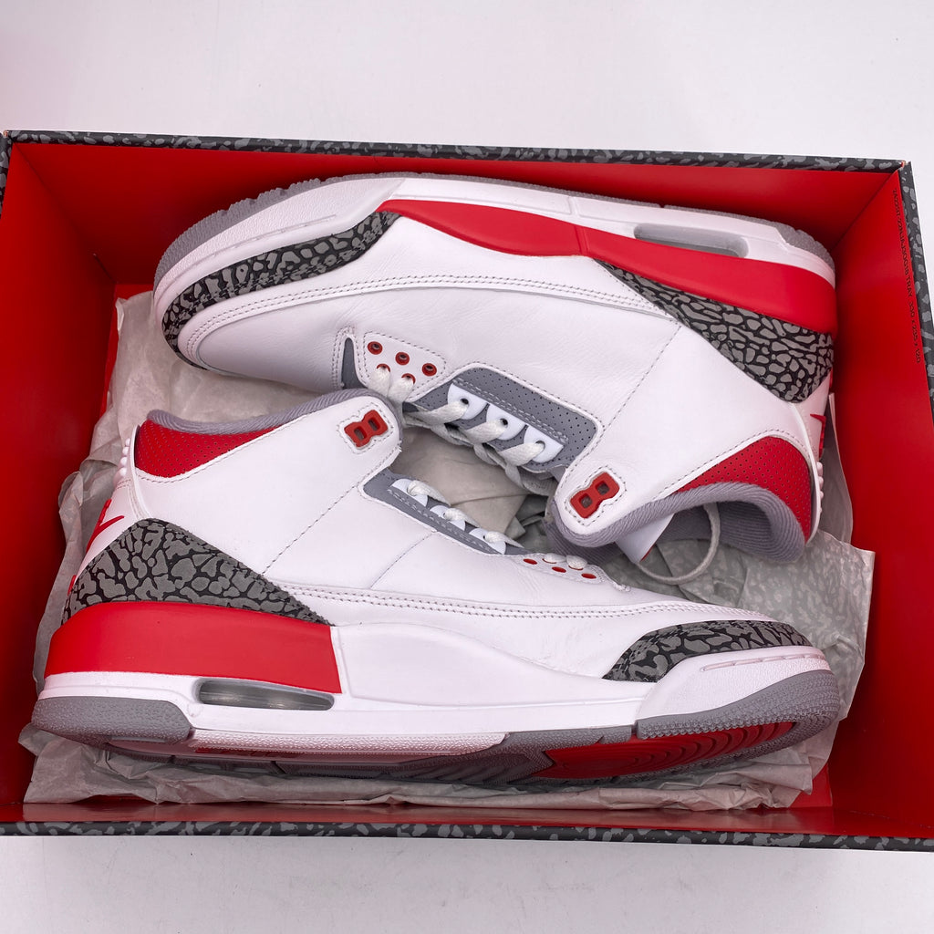Air Jordan 3 Retro "Fire Red" 2022 Used Size 9