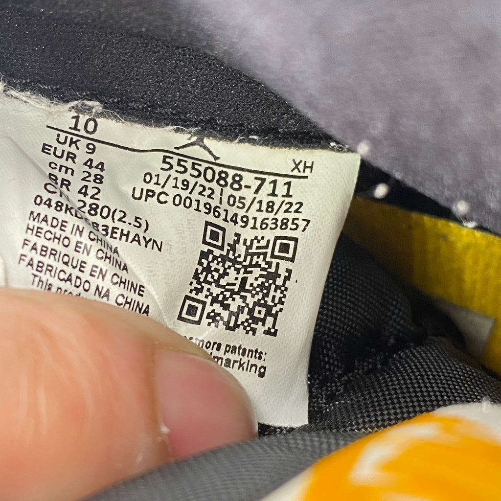 Air Jordan 1 Retro High OG "Taxi" 2022 Used Size 10