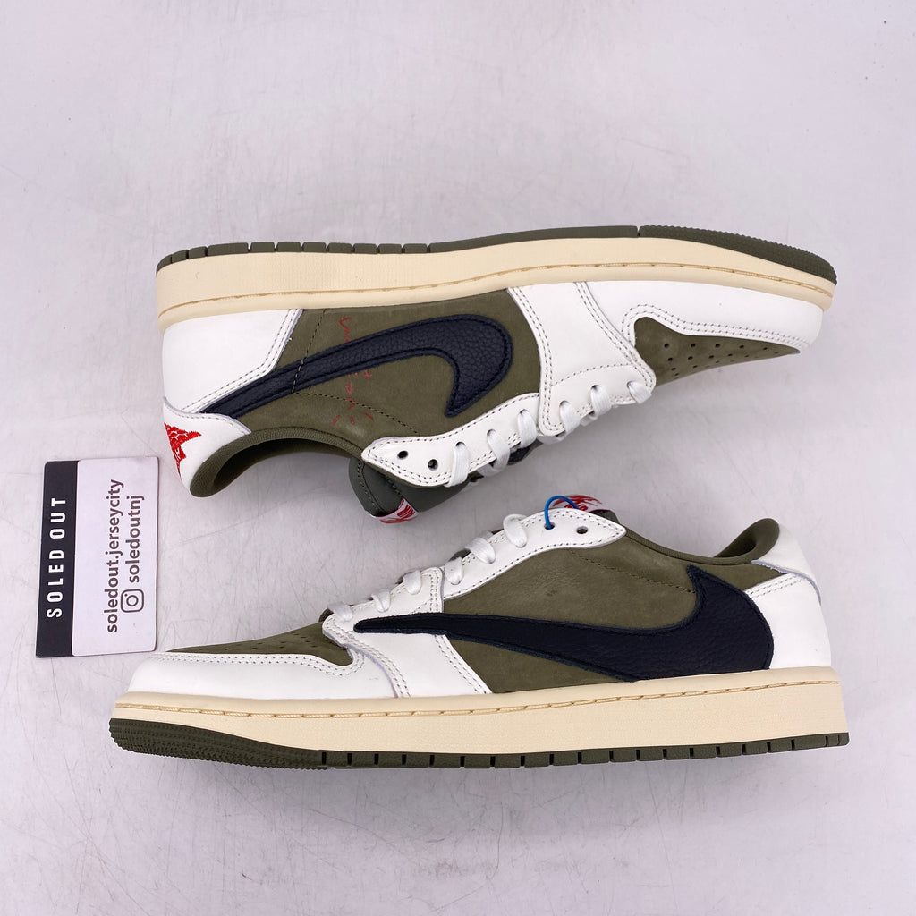 Air Jordan 1 Retro Low "Travis Scott Medium Olive" 2024 New Size 9