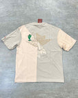 Travis Scott T-Shirt "CACTUS X JORDAN" Khaki New Size L