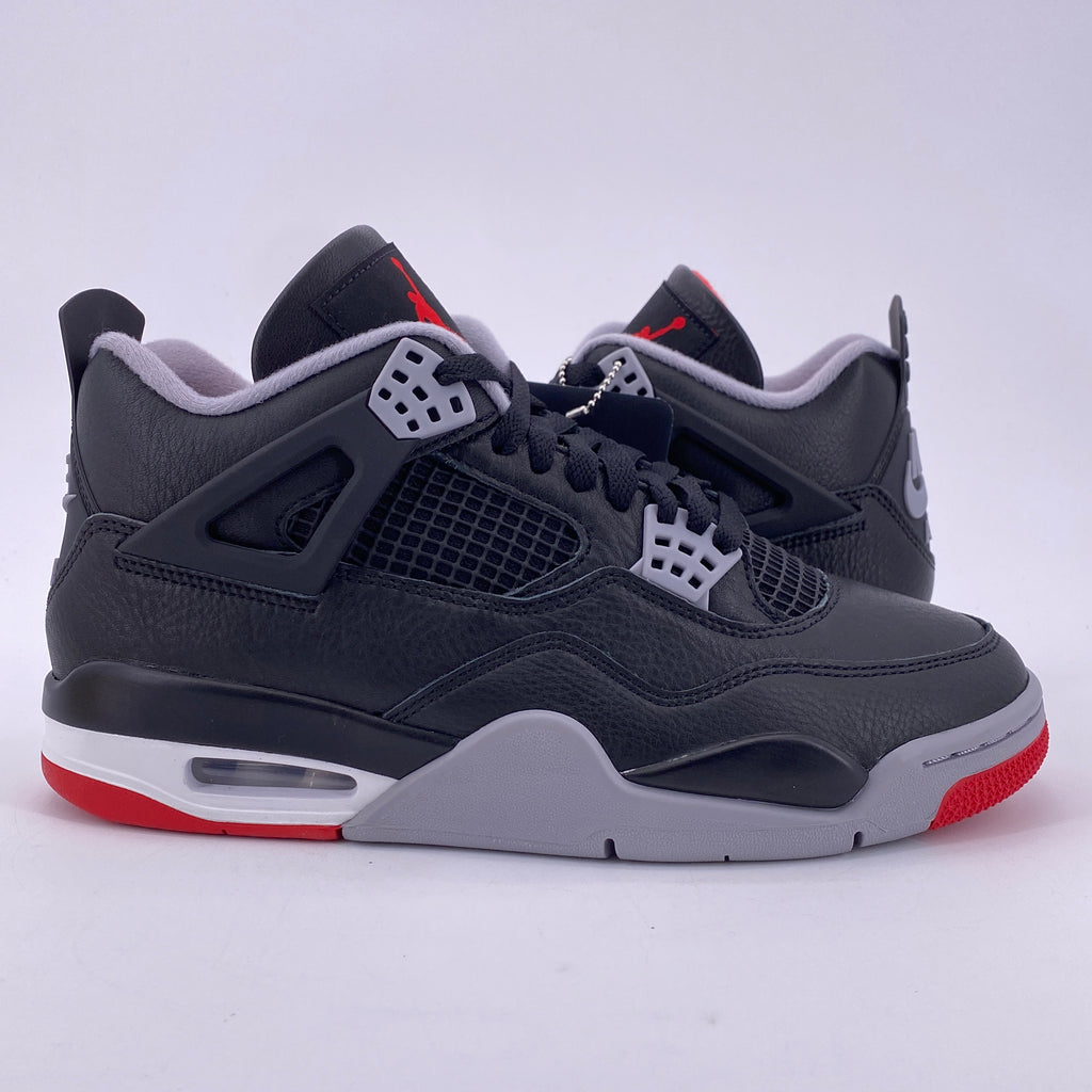 Air Jordan 4 Retro "Bred Reimagined" 2024 New Size 9