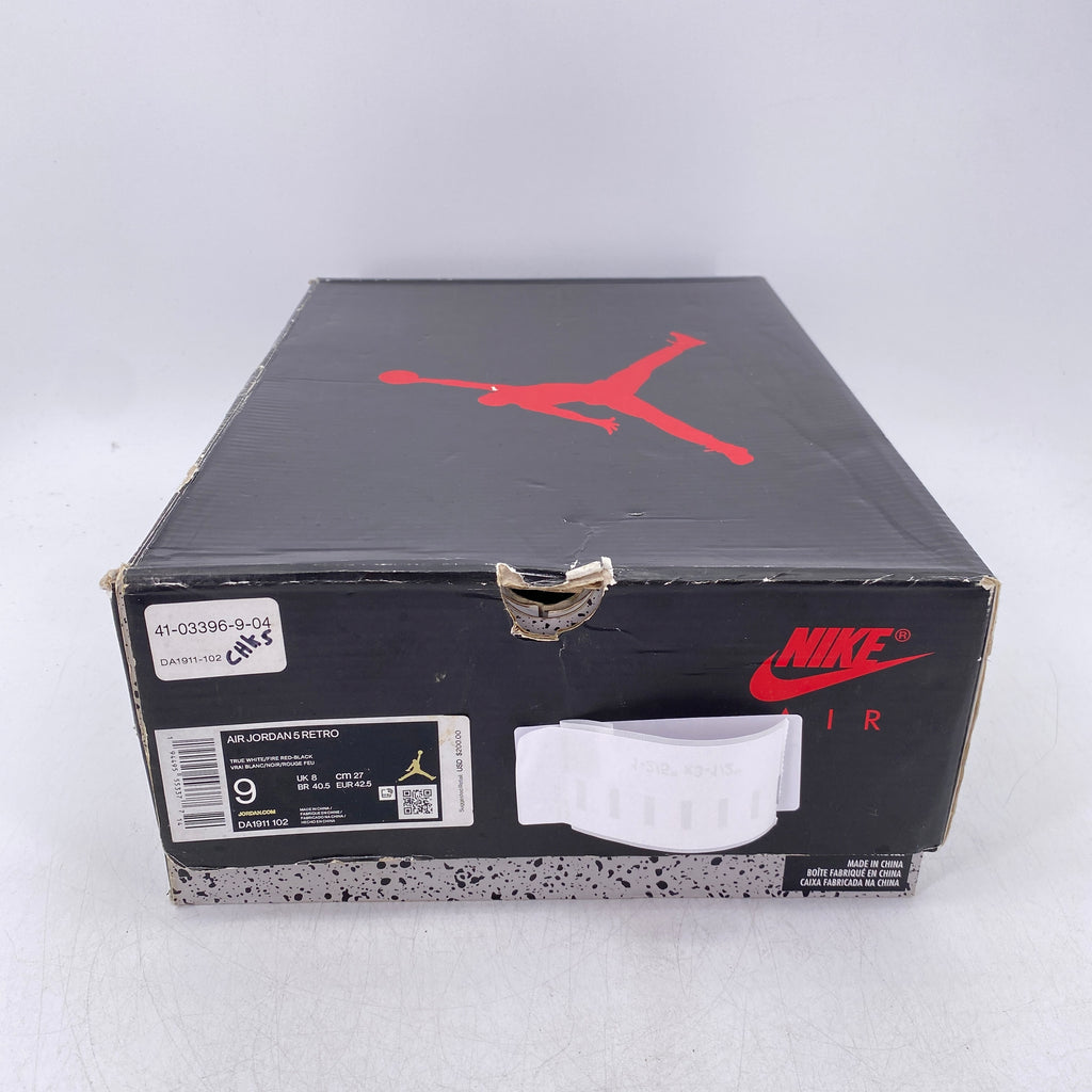 Air Jordan 5 Retro "Fire Red" 2020 Used Size 9