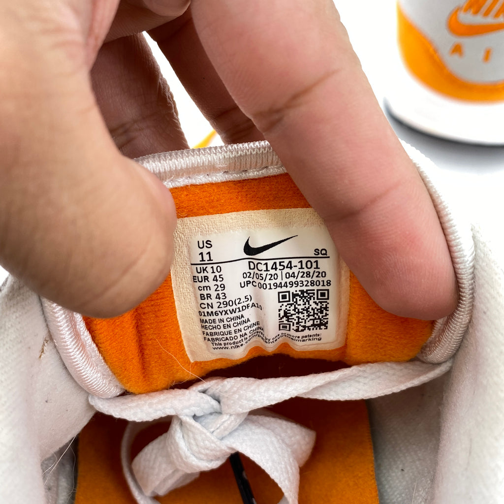 Nike Air Max 1 "Anniversary Orange" 2020 Used Size 11