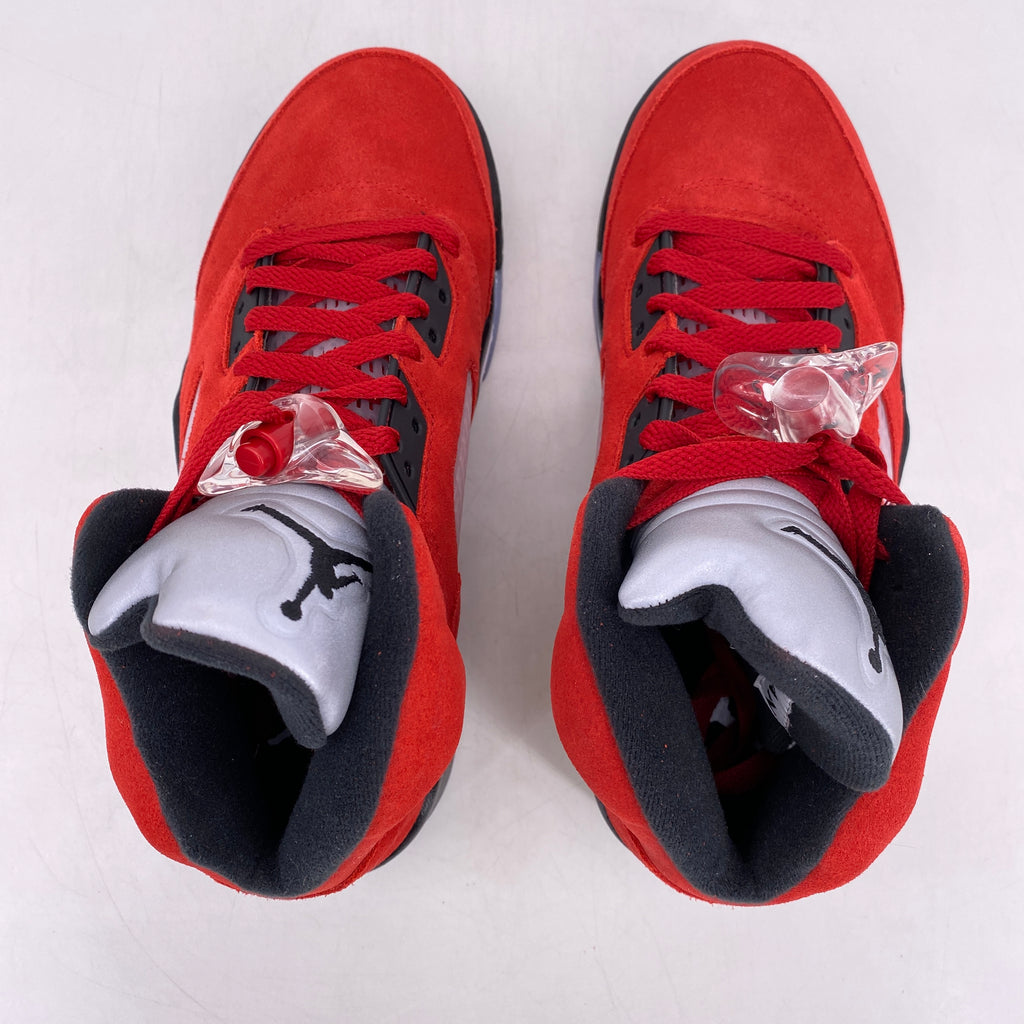 Air Jordan 5 Retro "Raging Bull Red Suede" 2021 New Size 7