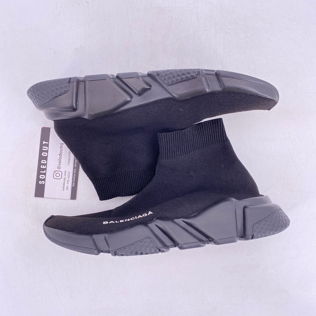 Balenciaga Speed Trainer "Black"  Used Size 38W