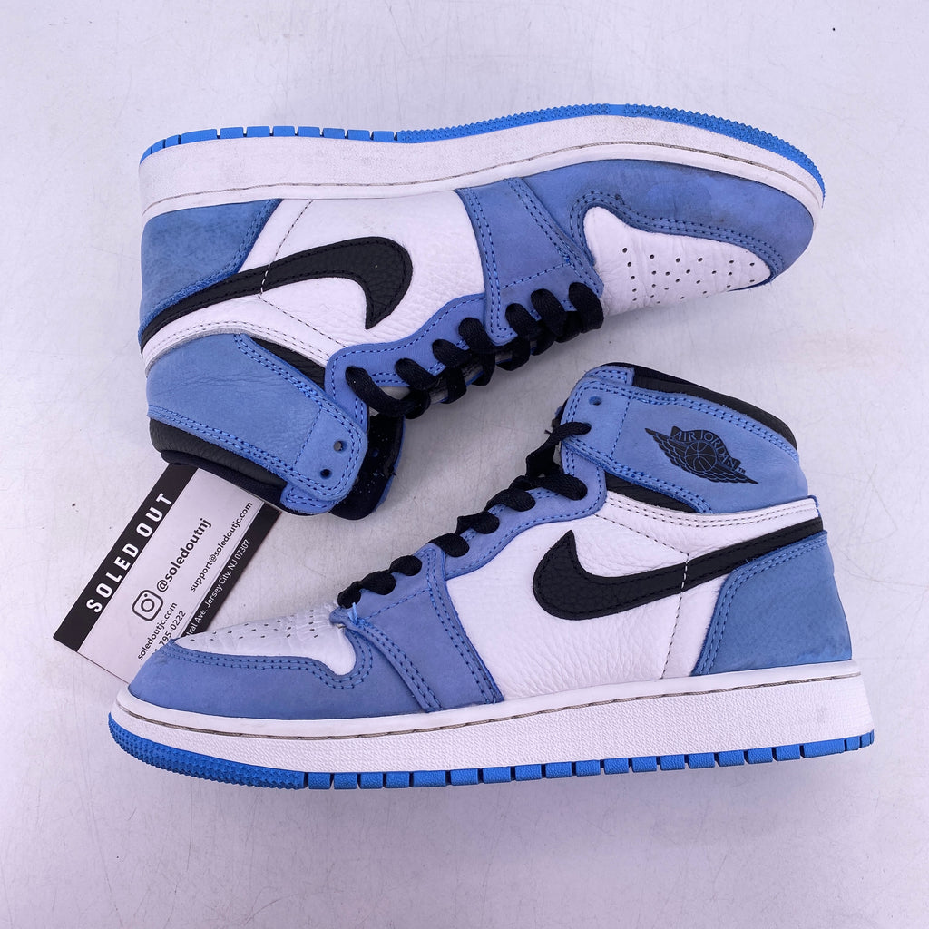 Air Jordan (GS) 1 Retro High OG "University Blue" 2021 Used Size 6Y