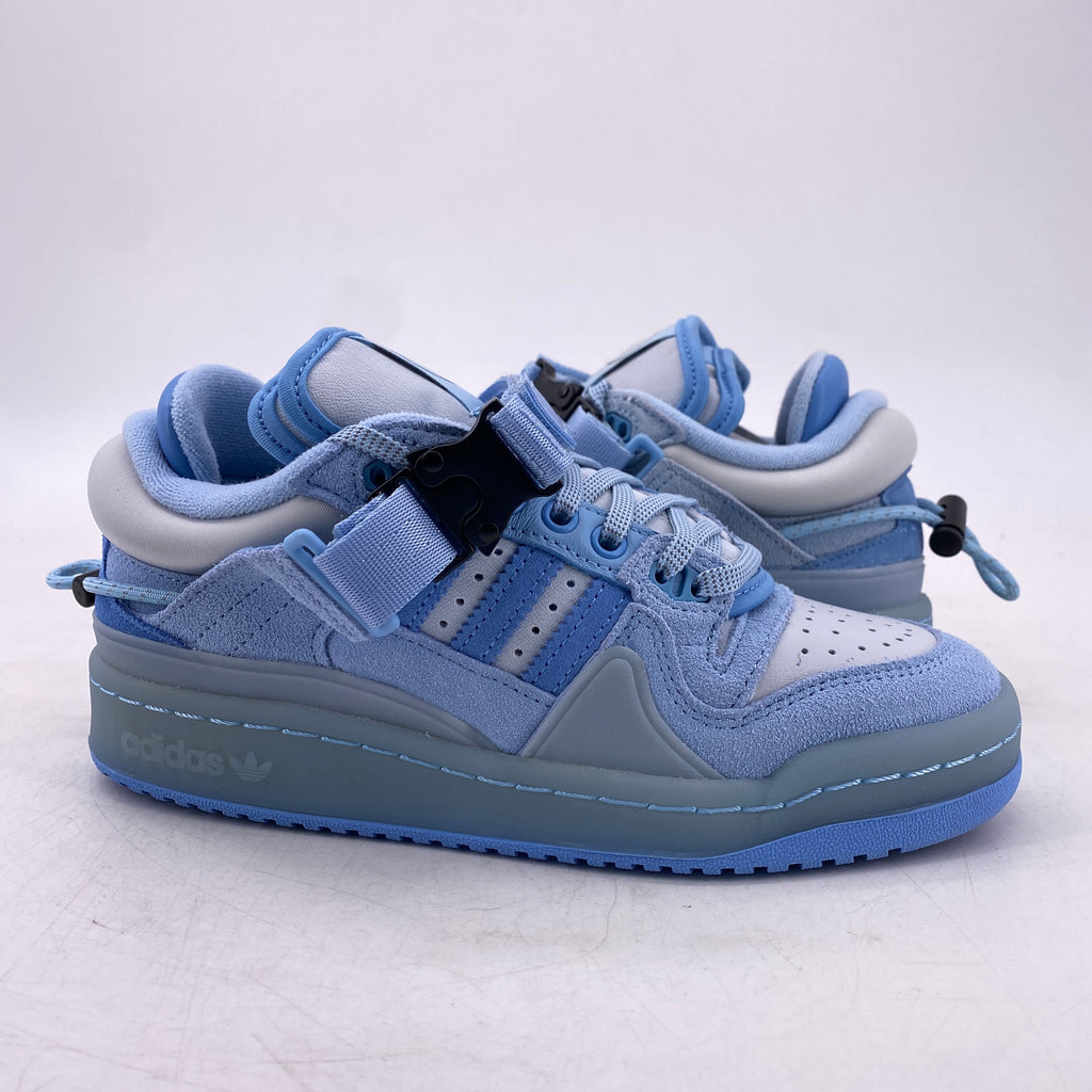 Adidas (GS) Forum Buckle Low "Bad Bunny Blue Tint" 2022 New Size 3.5Y
