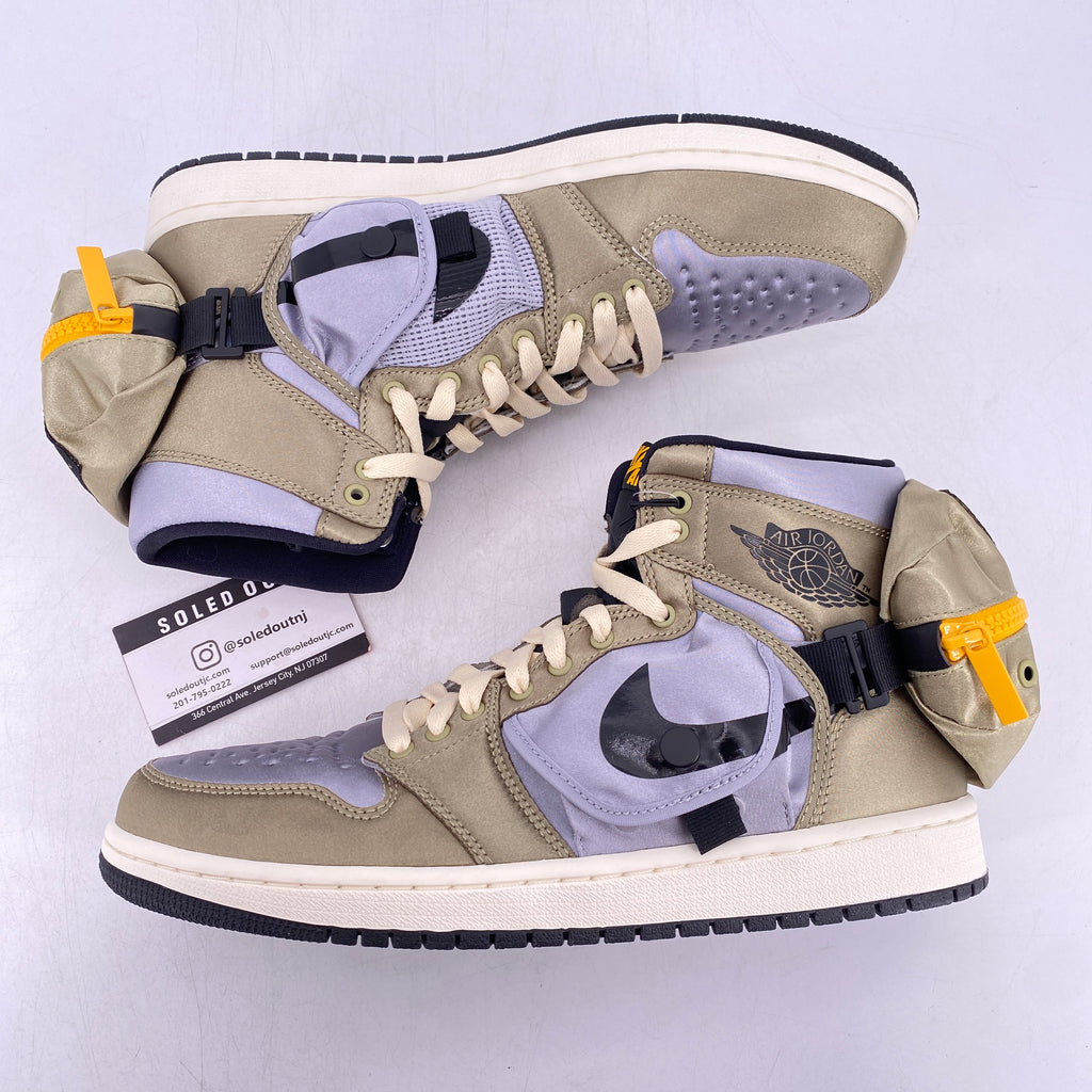 Air Jordan 1 Retro High OG "Neutral Olive Light Steel Grey" 2022 New Size 9.5