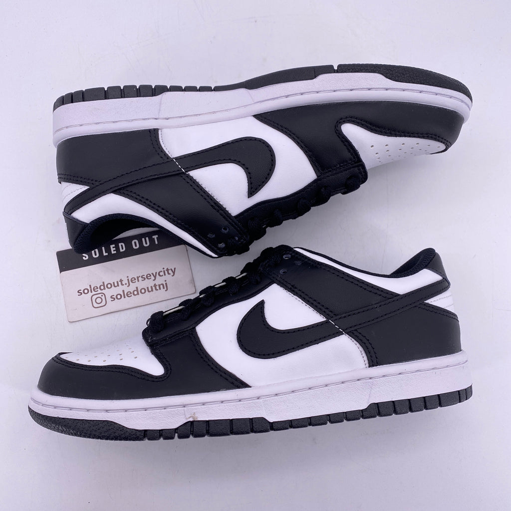 Nike (GS) Dunk Low "White Black" 2021 New Size 6Y