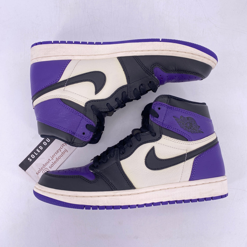 Air Jordan 1 Retro High OG "Court Purple" 2018 Used Size 8.5