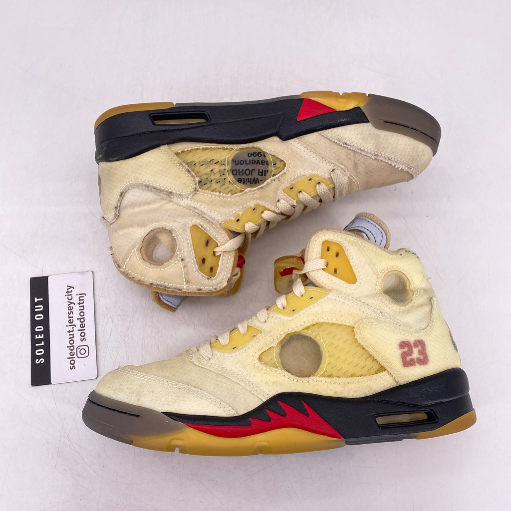Air Jordan 5 Retro "Ow Sail" 2020 Used Size 7