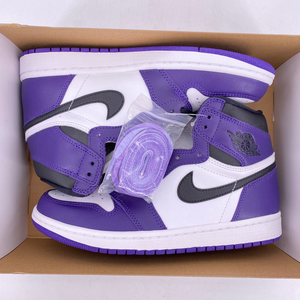 Air Jordan 1 Retro High OG "Court Purple 2.0" 2020 New Size 7.5