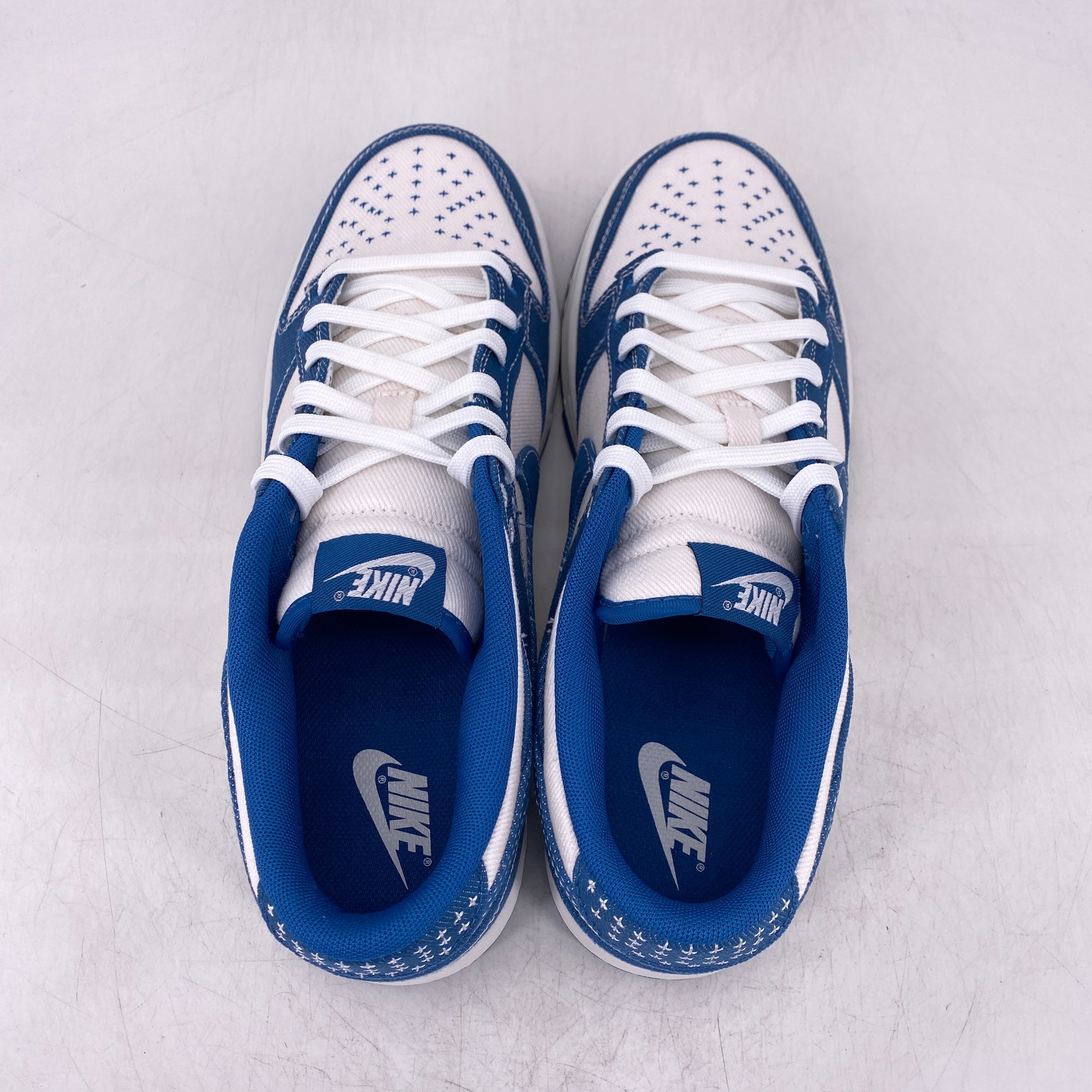 Nike Dunk Low &quot;Industrial Blue Sashiko&quot; 2023 New Size 10.5