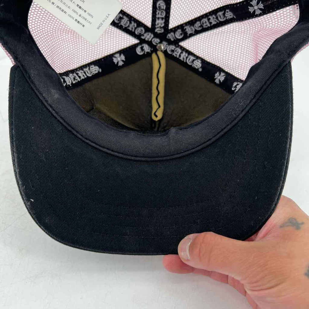 Chrome Hearts Trucker Hat "PINK" Used Pink Size OS