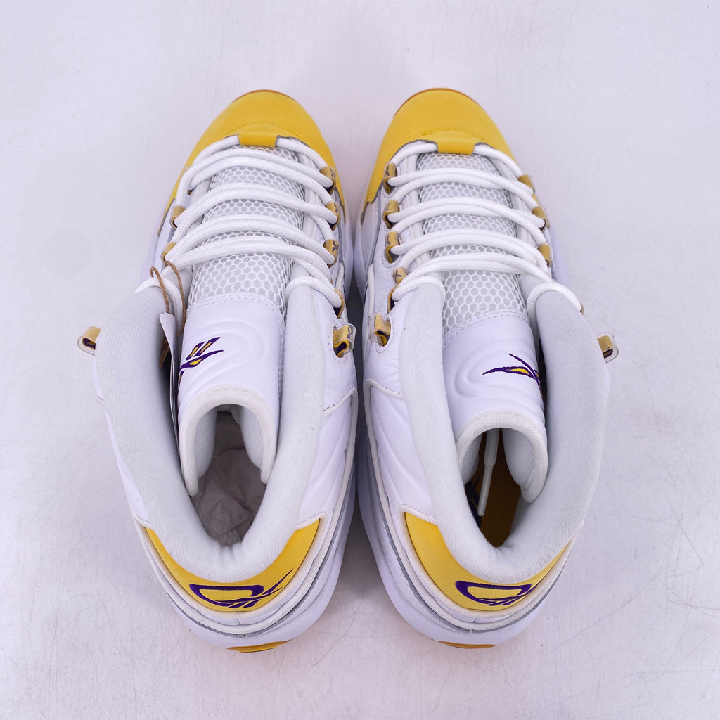 Reebok Question Mid "Yellow Toe" 2020 New Size 10.5