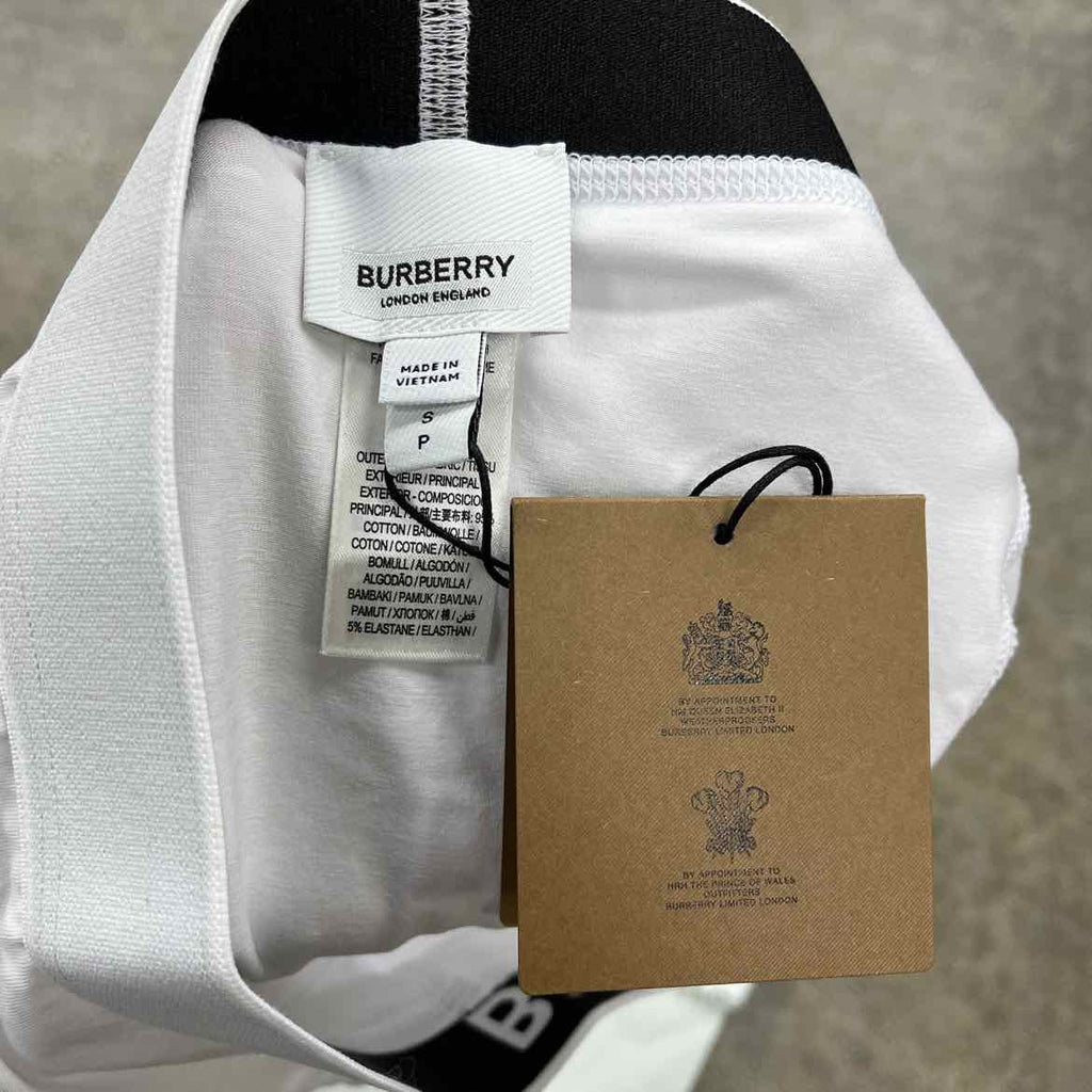 Burberry Boxers "LOGO" New White Size S