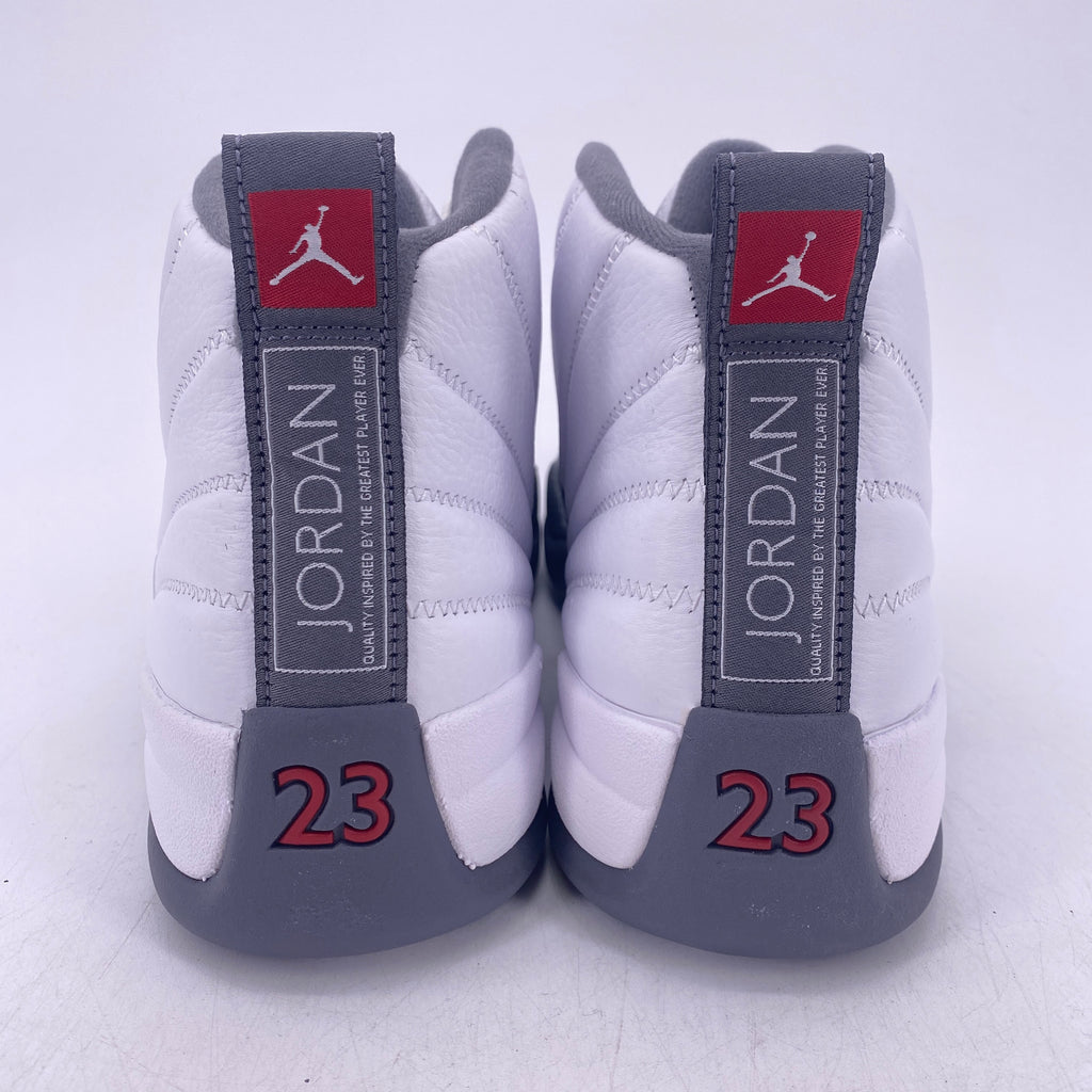 Air Jordan 12 Retro "White Dark Grey" 2019 New Size 13
