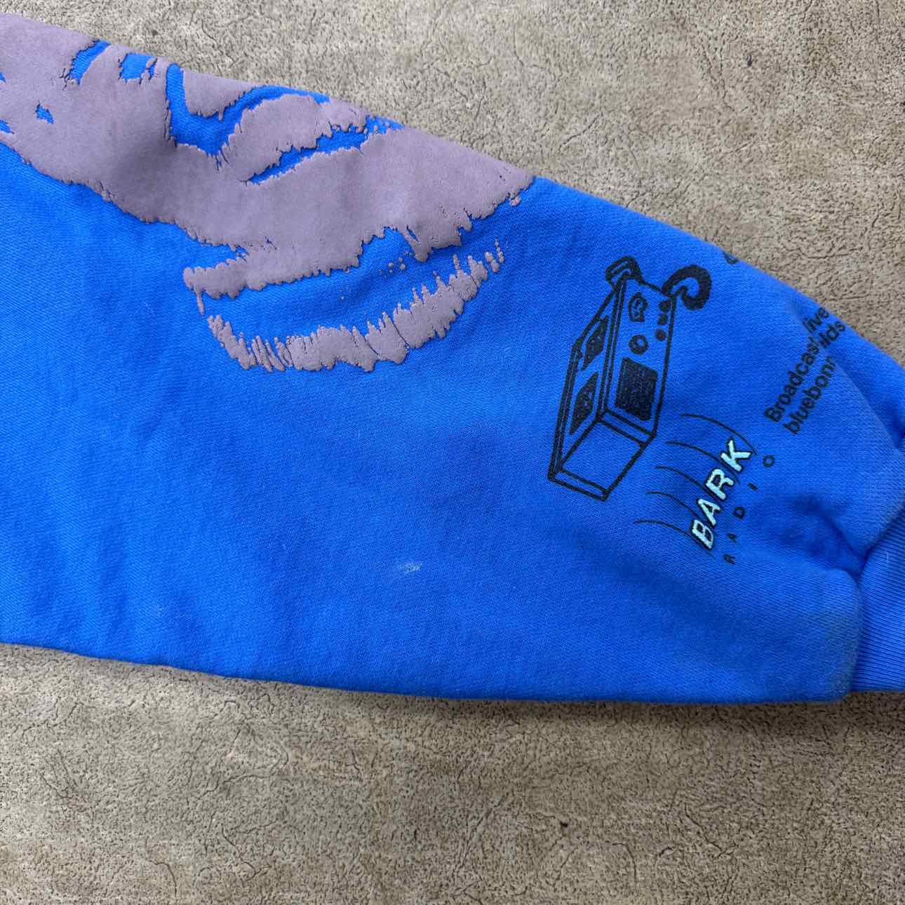 Drake Related Hoodie &quot;FATD&quot; Blue Used Size XL