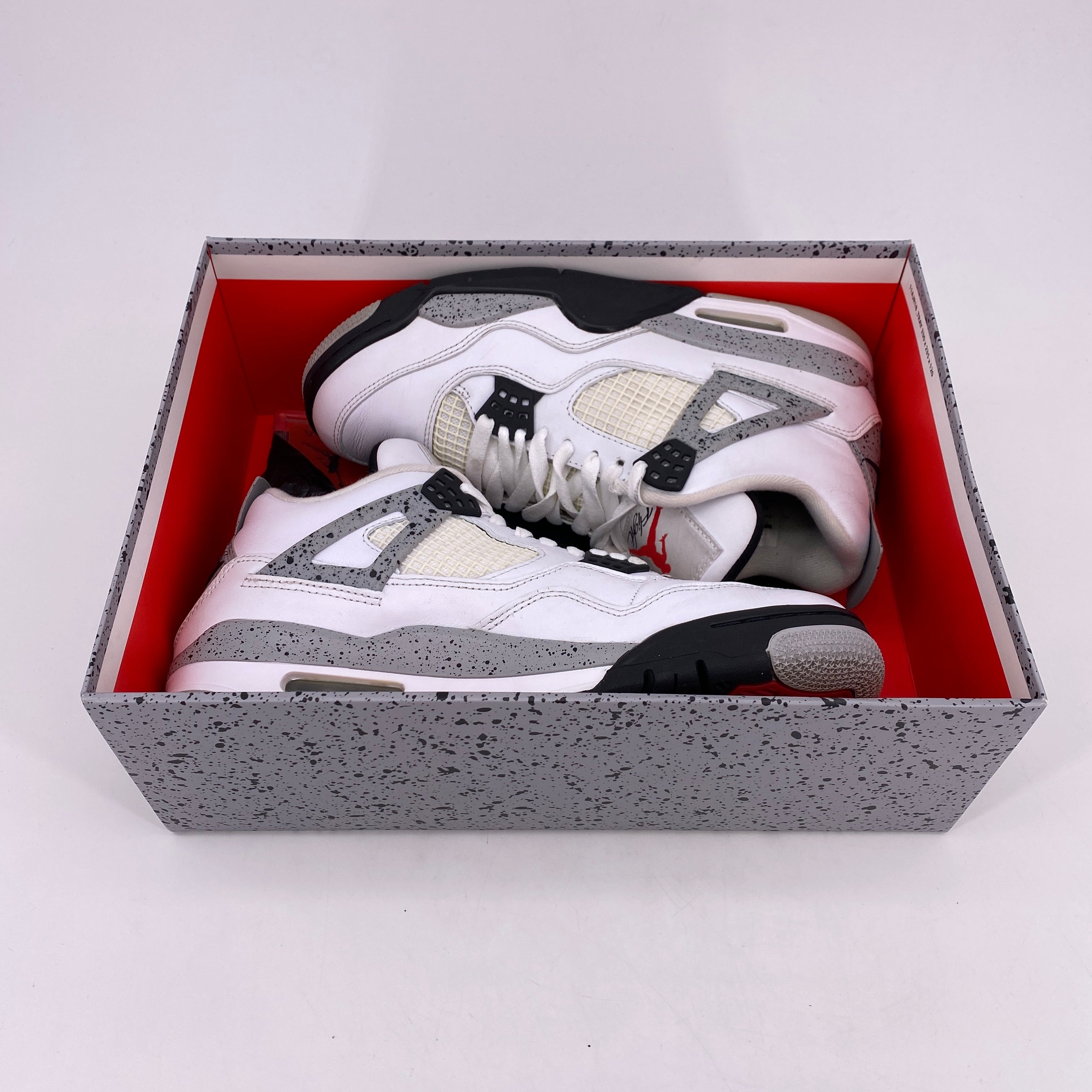 Air Jordan 4 Retro &quot;White Cement&quot; 2016 Used Size 9