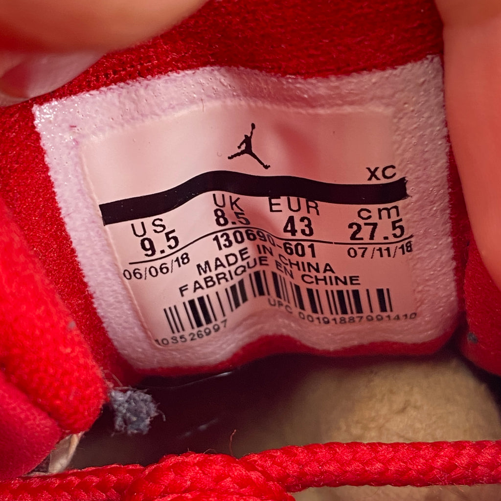 Air Jordan 12 Retro "Gym Red" 2018 Used Size 9.5
